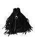 Falabella Fringed Bucket Bag, side view